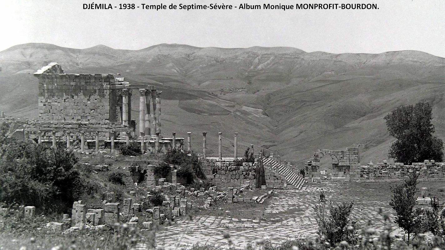 1- Djemila 1938. Temple de Septime-Severe (6).JPG